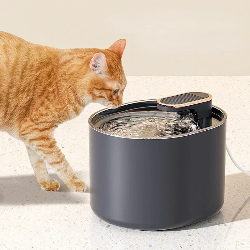 

3L Automatic Pet Cat Water Fountain Silent Cat Drinking Fountain USB Charge Electric Feeder Pet Water Dispenser for Cat Supplies