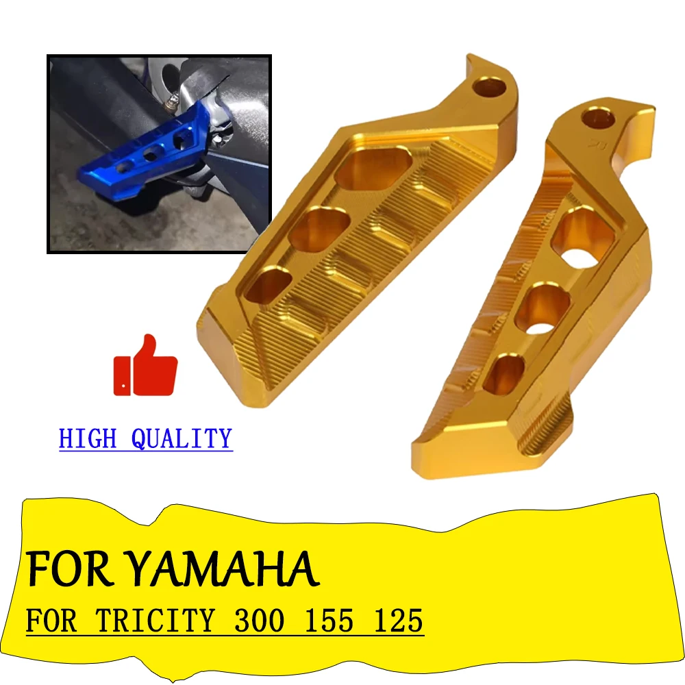 

Motorcycle Accessories Rear Passenger Footrest Rest Pedal For Yamaha Tricity 300 155 125 Tricity300 Tricity155 Tricity125