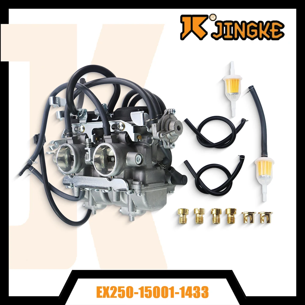 

Carburetor For Kawasaki Ninja 250R EX250 1988-2007 15001-1433 15003-1602 ZZR250 GPX250R KLE250 250cc