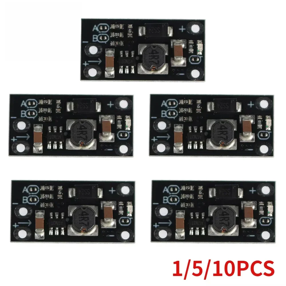1/5 pçs/set DC 5V 3.7V A 12V Mini DC-DC Boost Step Up Módulo Conversor Placa Regulador de Tensão Módulo de Placa PCB 5V 8V 9V 12V