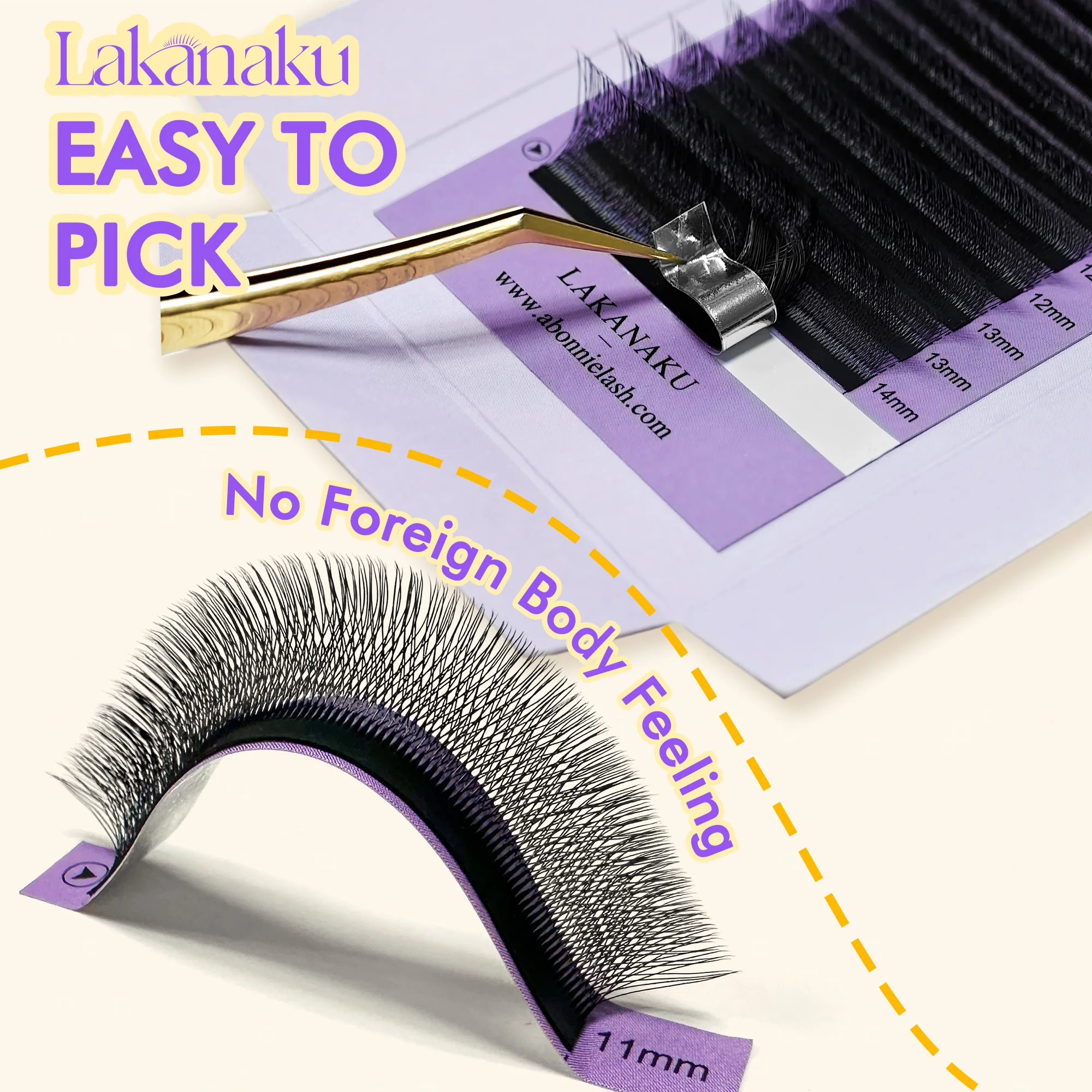 LAKANAKU Fibras Tecnologicas P - Eyelash Extension Hybrid avis et prix
