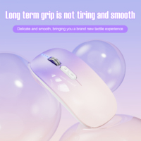 FMOUSE M103 Bluetooth wireless mouse dual-mode mute office mouse battery display mouse desktop laptop universal
