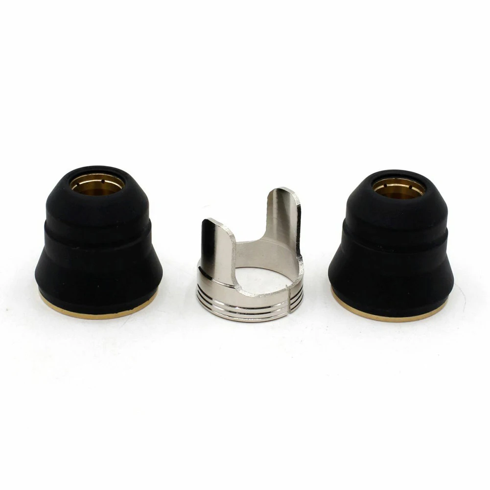 

Plasma Shield Cup Stand Off 3pcs Set for PT60 PT 60 and For IPT60 Plasma Torch Cutter Suitable for WS OEM Consumables