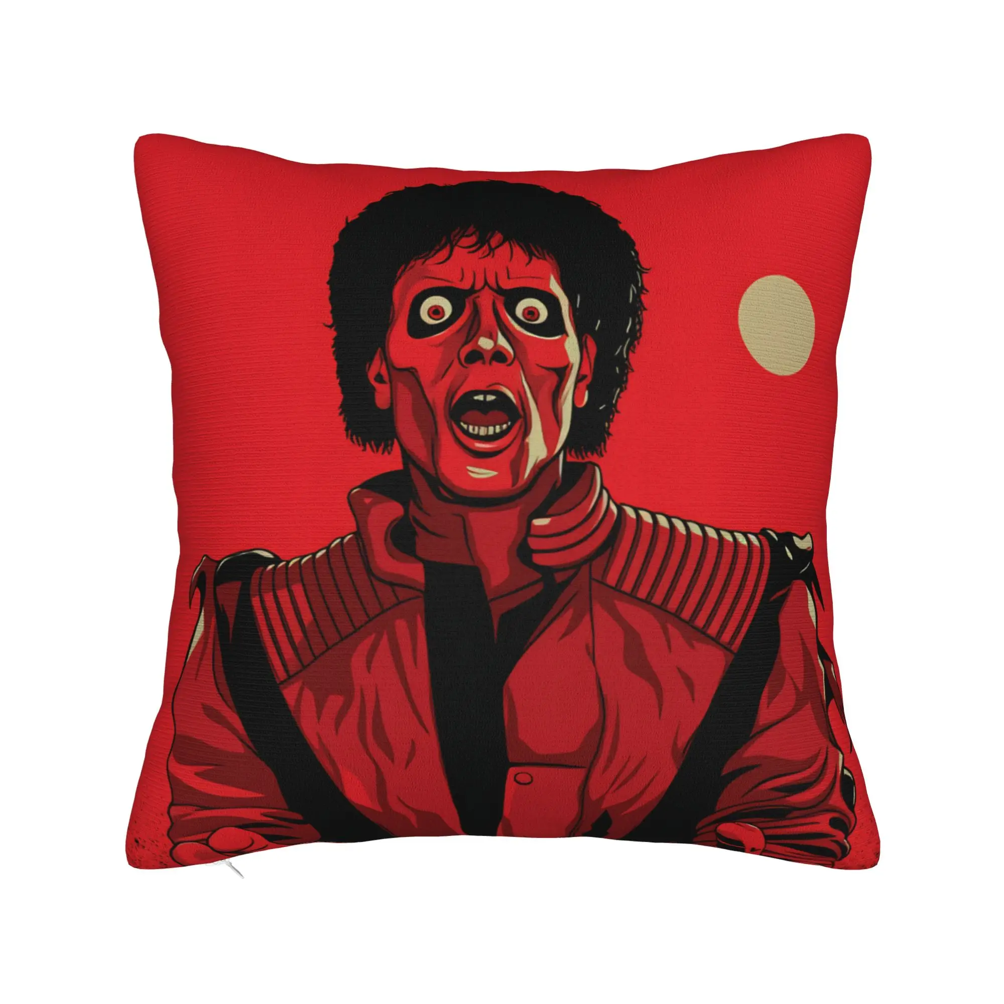 Pillow Case Singer M-Michaels Fanart Square  Pillow Cover For Sofa Car Home Decor Cute Funny Pillowcases