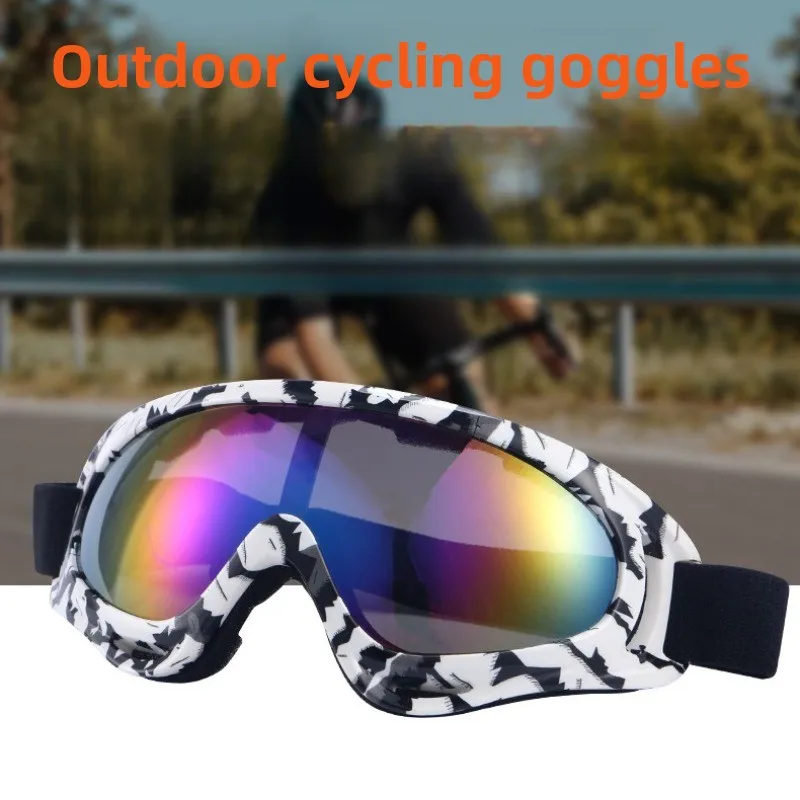 

Anti-Fog Ski Goggles Motorcycle Eyewear Winter Snowboard Skiing Glasses Outdoor Sport Windproof Ski Mask Off Road Eyeglasses
