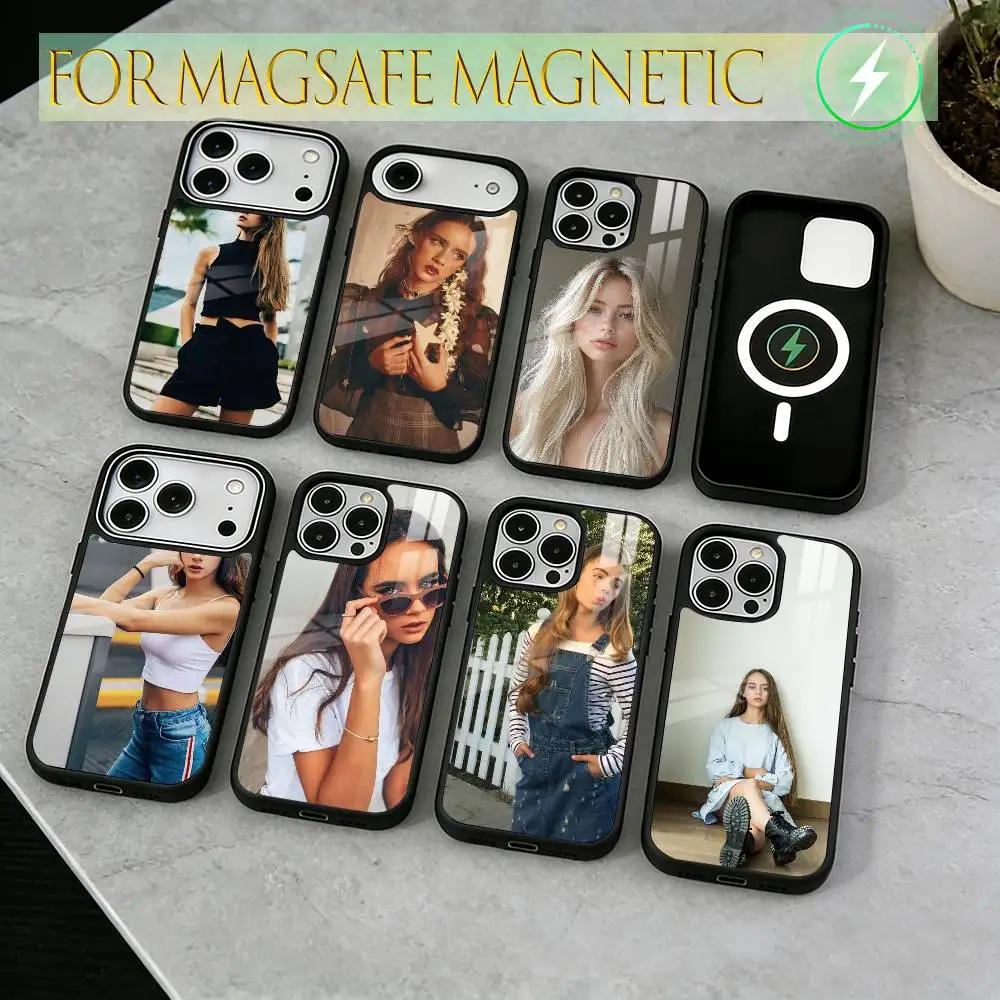 

Beauty shot Phone Case For iPhone17,16,15,14,13,12,11 Plus,Pro Magnetic with Magsafe Wireless Charging