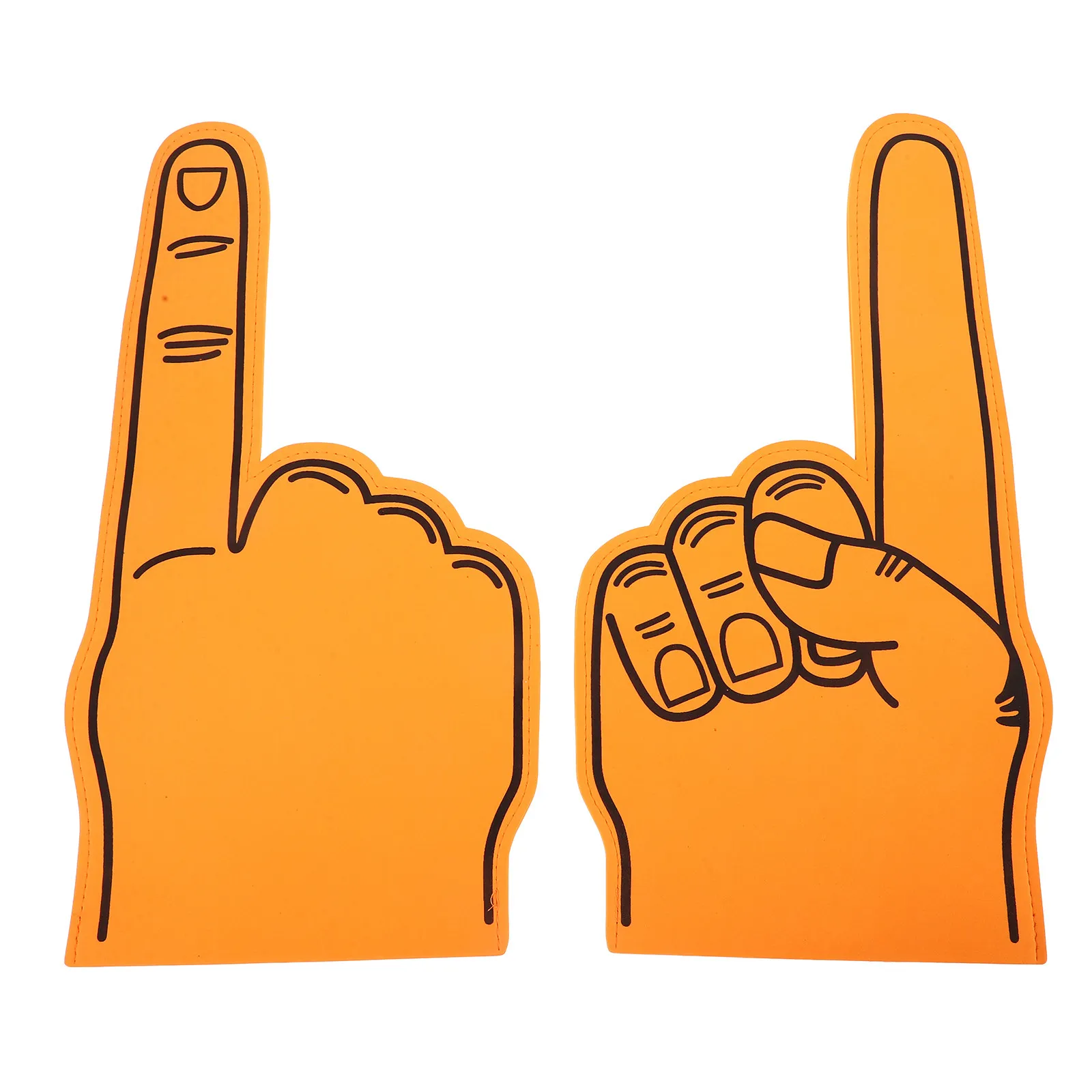 

2 шт. Пенные ручки-помпоны для черлидинга, яркие, из ЭВА, для спортивных мероприятий, поддержки команды, веселых встреч