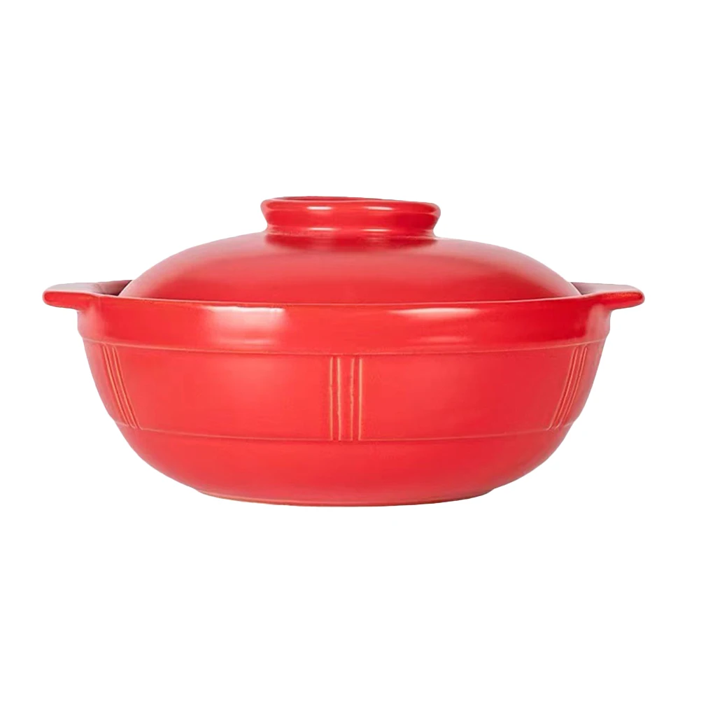 

Household Casserole Clay Pot Non Stick Braised Chicken Rice Soup Cooking Pot for Home Restaurant Hotel Use Casserole