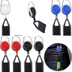 10PS Retractable Keychain Lighter Easy Pull Buckle Key Ring Outdoor Anti-lost Anti-theft Wire Rope Buckle Fast Delivery Wholesal