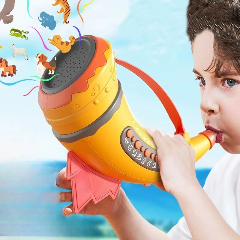 

Animal rally horn blowing music horn horn blowing musical instrument lung capacity exercise