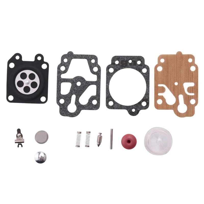 20 SETS Carburetor Repair Kit For 40-5 44-5 32 34 26 Brush Cutter Grass Trimmer Replacement Parts