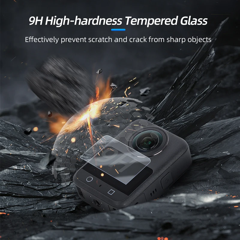 For DJI Osmo 360 Tempered Glass Screen Protector For dji Osmo 360 LCD Screen Protective Film Glass Protection Accessories ﻿