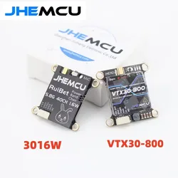 JHEMCU RuiBet VTX20-600 / VTX30 800 5.8GHZ 40CH PIT 25/200/400/800/1600MW Switchable VTX 2-6S 30.5X30.5MM For FPV Racing Drone
