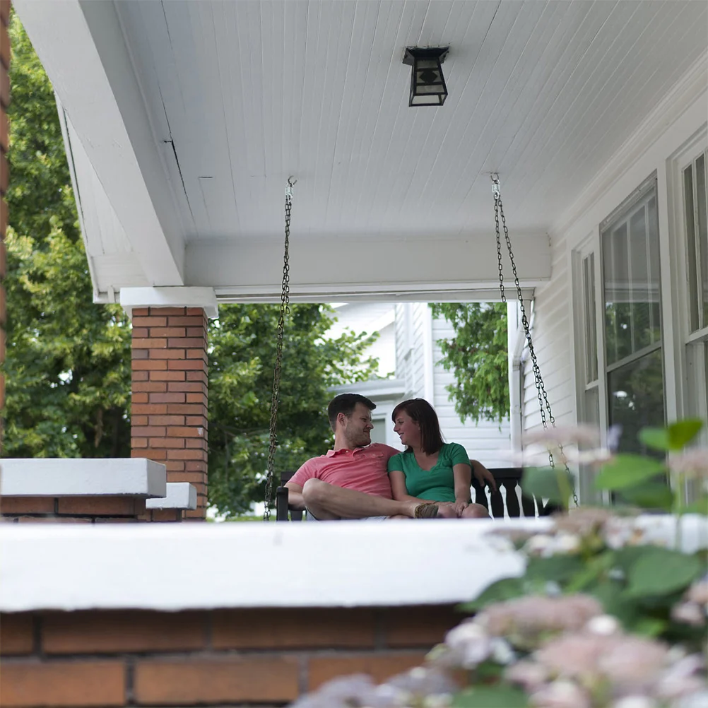 

3Pcs Swing Chair Hanging Rings Exquisite Craftsmanship Attractive Appearance Swing Spring Heavy Duty Spring Hammock Hanging Tool