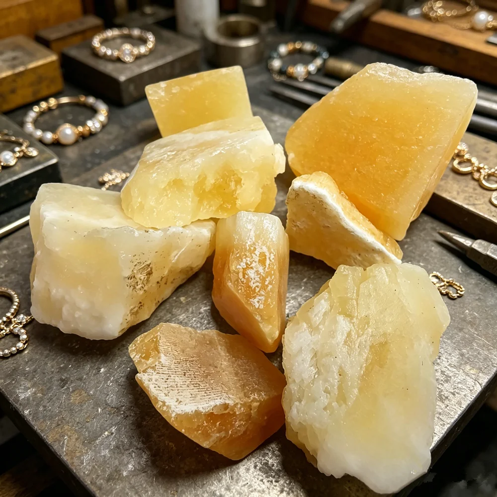 Natural Yellow Topaz Stone Crystal Stone Collection of Mineral Specimens Home Decoration Stone Craft Gift Diffuser Stone