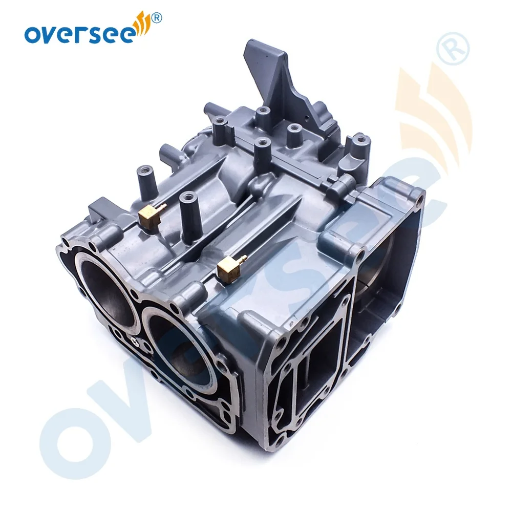 6B4-15100 Crankcase Assy For Yamaha Outboard Motor 2T 9.9HP 15HP New Model 15D 9.9D Enduro Series 6B4-15100-00-1S