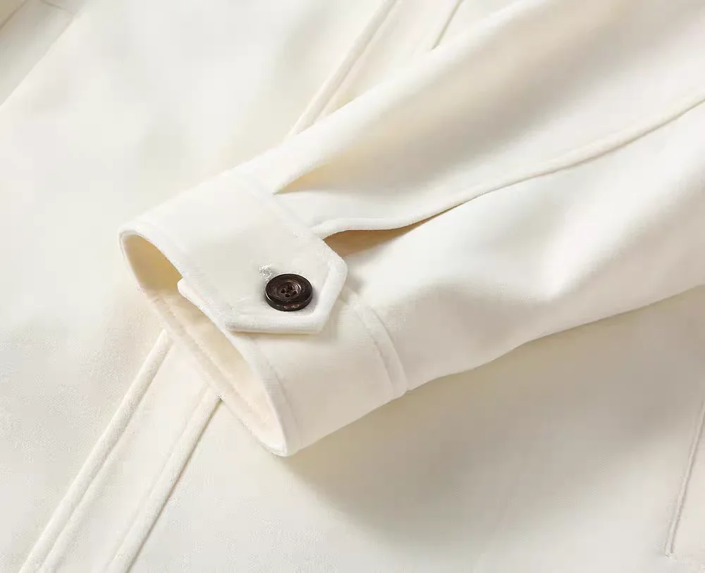 LP 25aw الكشمير طية صدر السترة الأعمال سترة عادية بسيطة #5