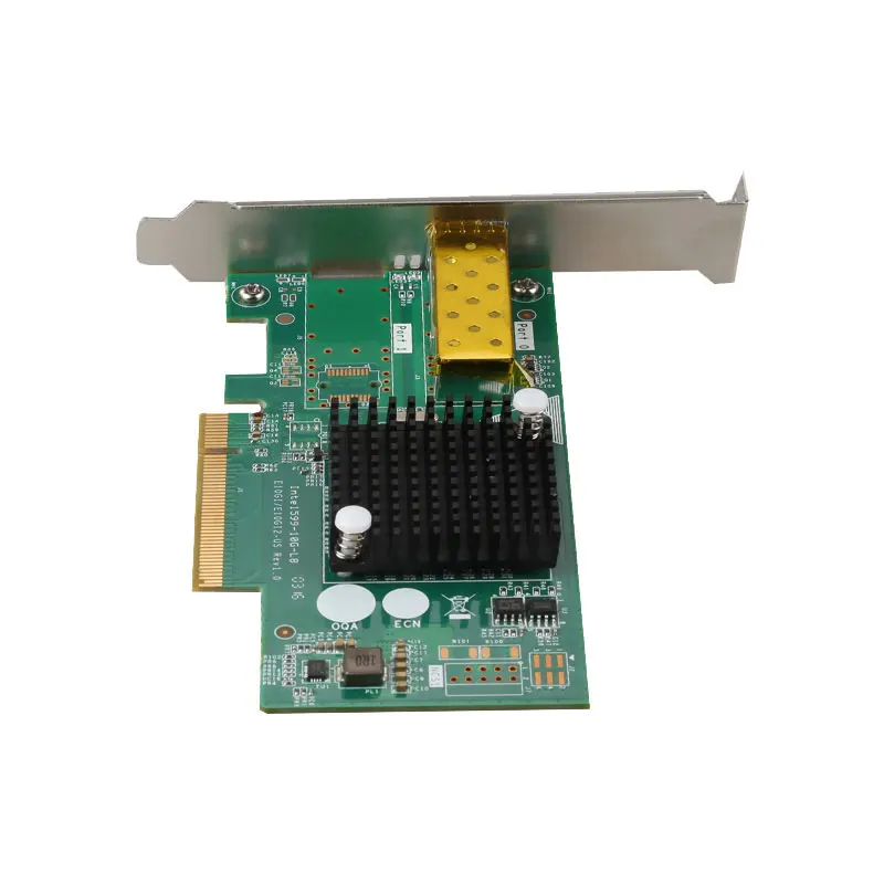 Intel 82599 PCIe 8x 10G Lan Card Gigabit Network Adapter 10/100/1000/10000Mbps PCI-E X8 SFP