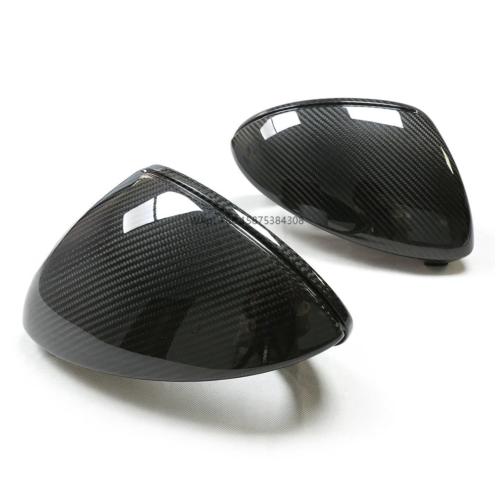 

Dry Carbon Fiber Mirror Covers for for Cayenne Gt Turbo S Coupe 2018+ Direct Replacement Mirror Housing