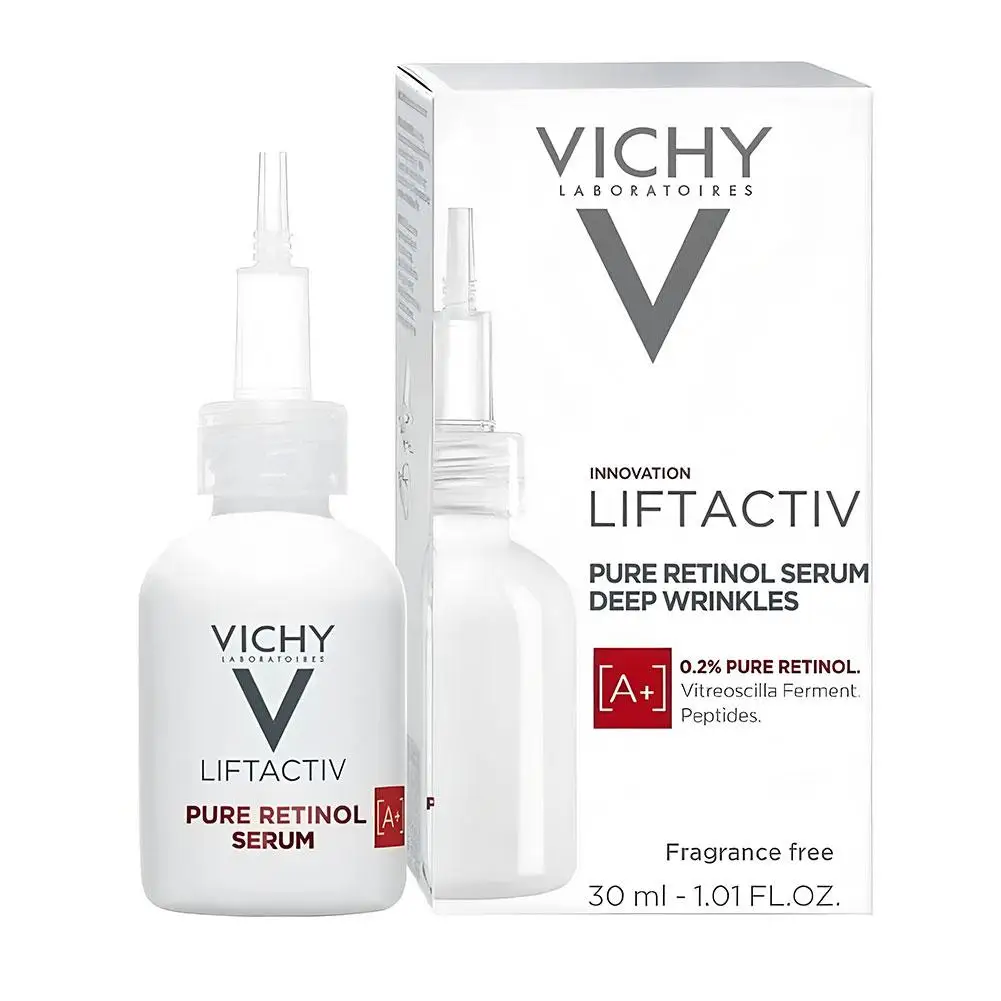 VICHY فيتامين B3 جوهر الريتينول مكافحة الشيخوخة يرطب البشرة الريتينول يقلل الخطوط كوريا الأصلي العناية بالبشرة مصل الوجه 30 مللي