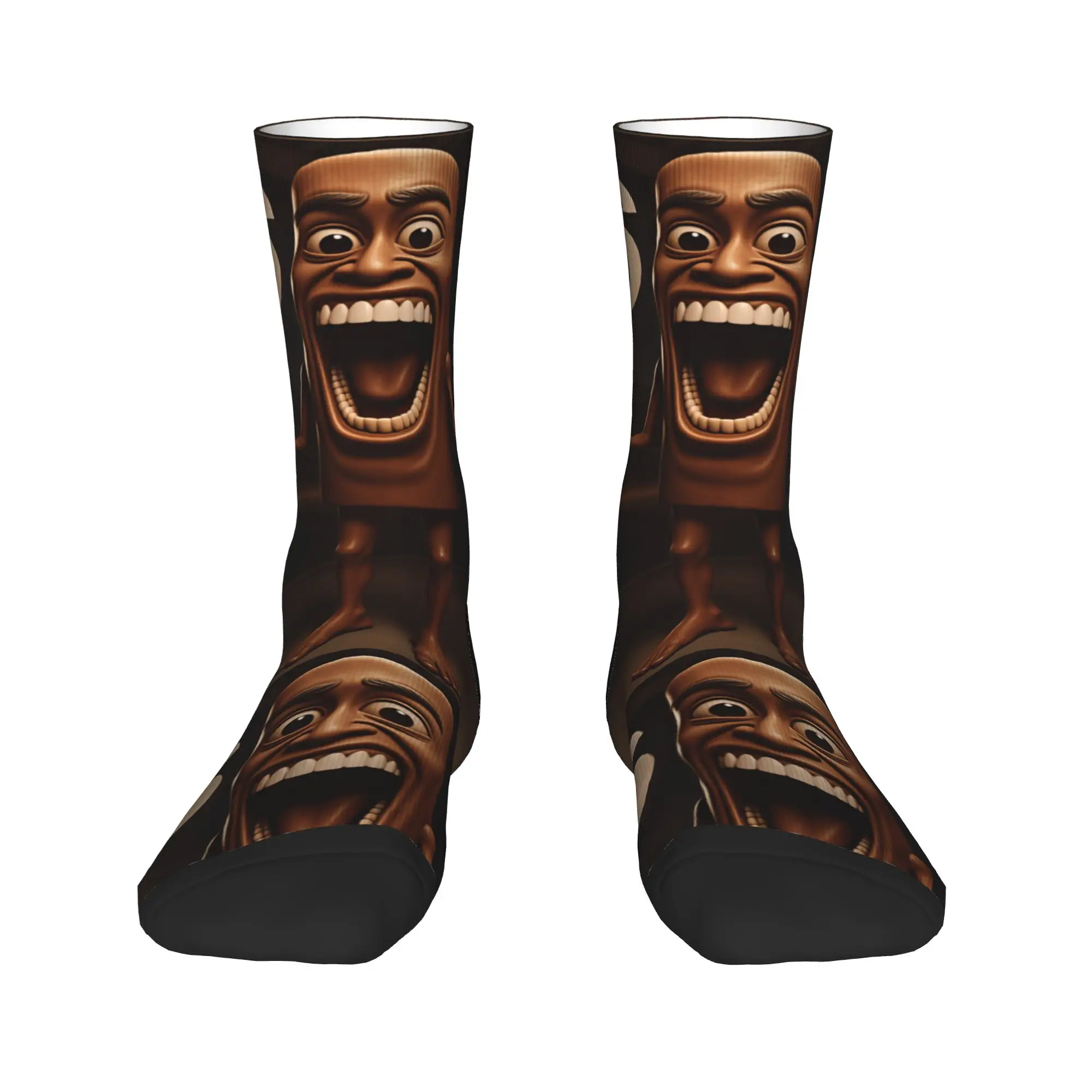 Tung Tung Sahur Italian 67 Socks  Vintage Stockings Winter Non Slip Men Socks Breathable Graphic Running Sports Socks
