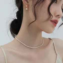 Fashion Gold Smooth Round Bead Pandent Clip Earrings for Women Mosquito coil Without Piercing Ear Clips for Women Girls Gift
