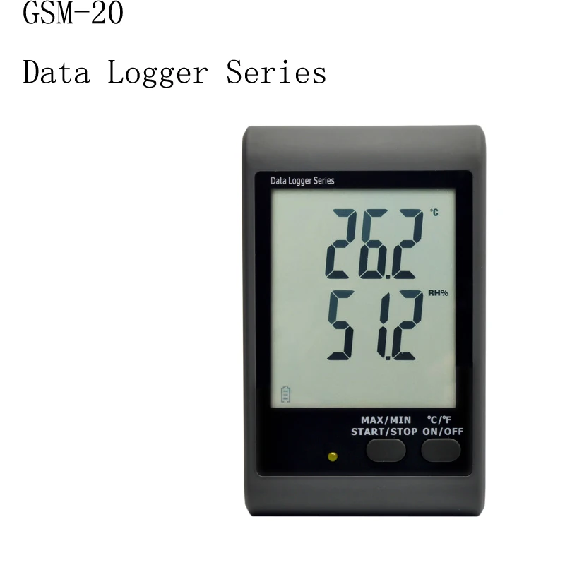 GSM-20 Digital Temperature And Humidity Data Logger Temperature Data Recorder