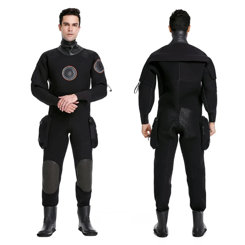 akddivve Technical Diving Drysuits  Winter Diving 6MM Cold Weather Drysuit  Cave Diving Clothing