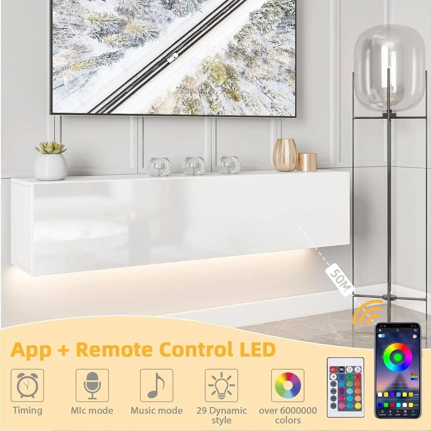 Thumbnail 4 - #21 Top 30 Floating TV Stands Worth Buying In 2026