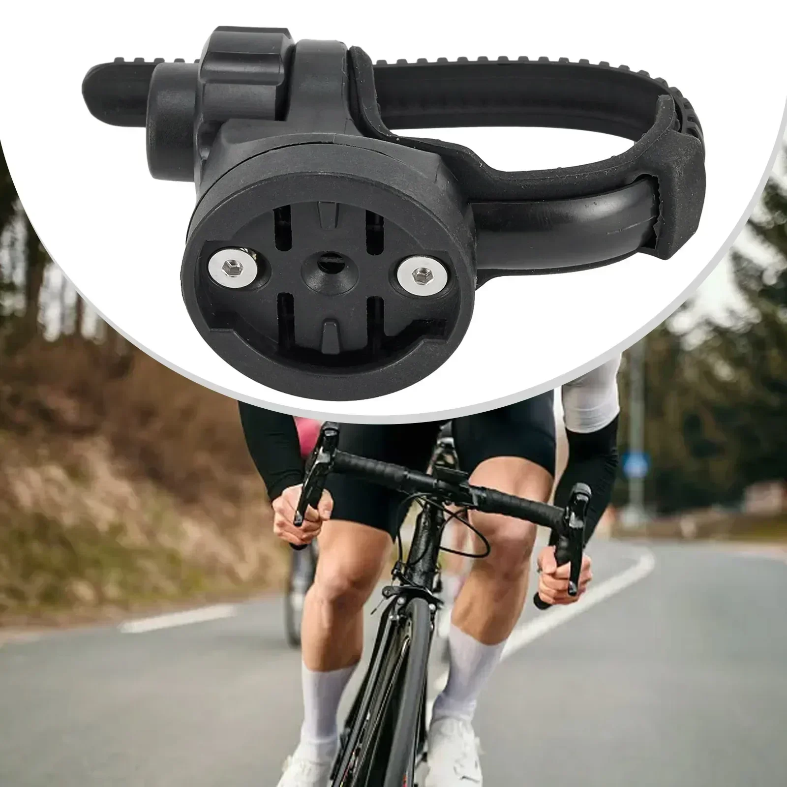 1 Pc Bike Handlebar Computer Holder  For Garmin For For For Blackbird For Round Tube / Road Bike Flat Handlebar