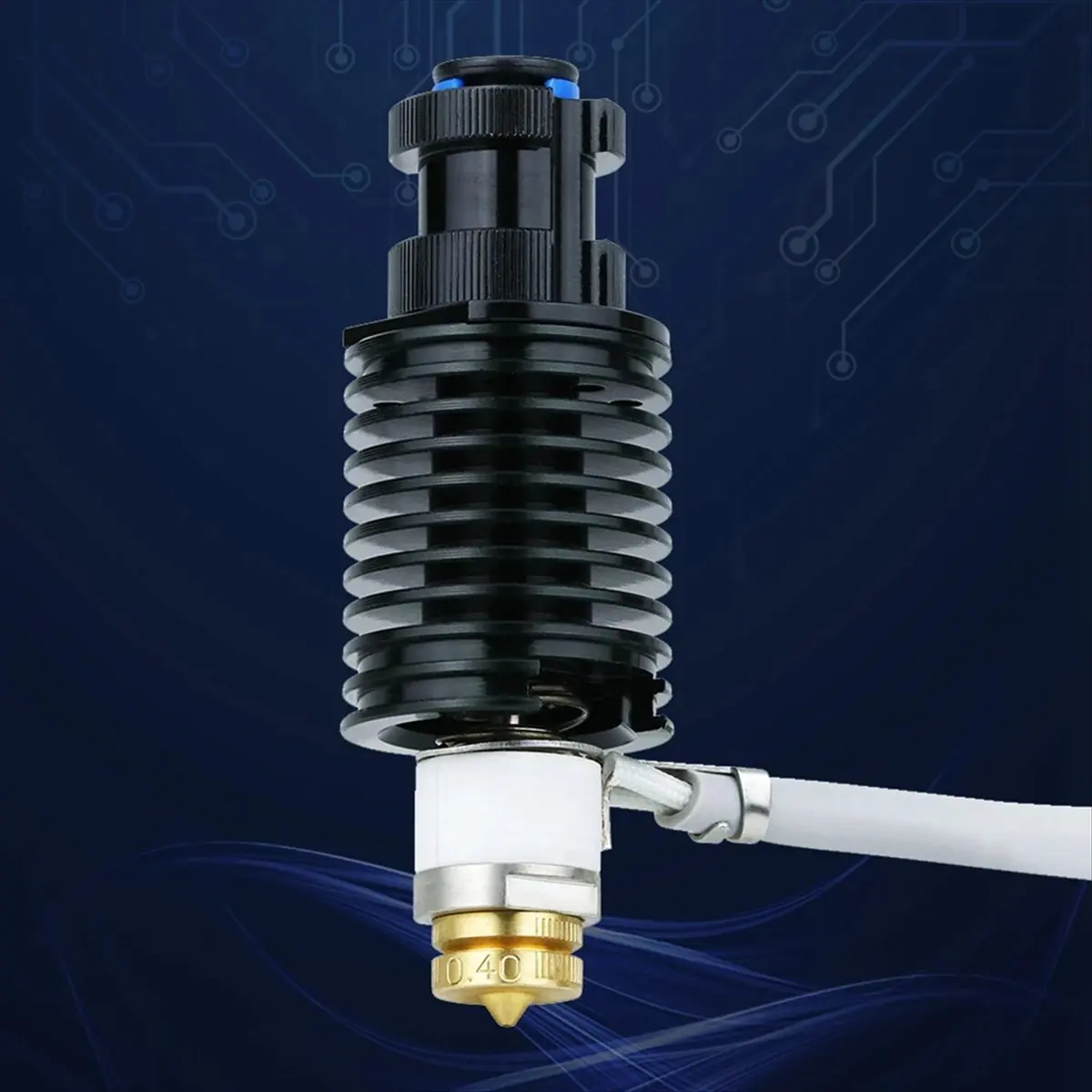 L77A For Hotend Kit V6 Radiator Brass Nozzle Ceramic Heating Core 104Nt Thermistor for 3D Printer Parts