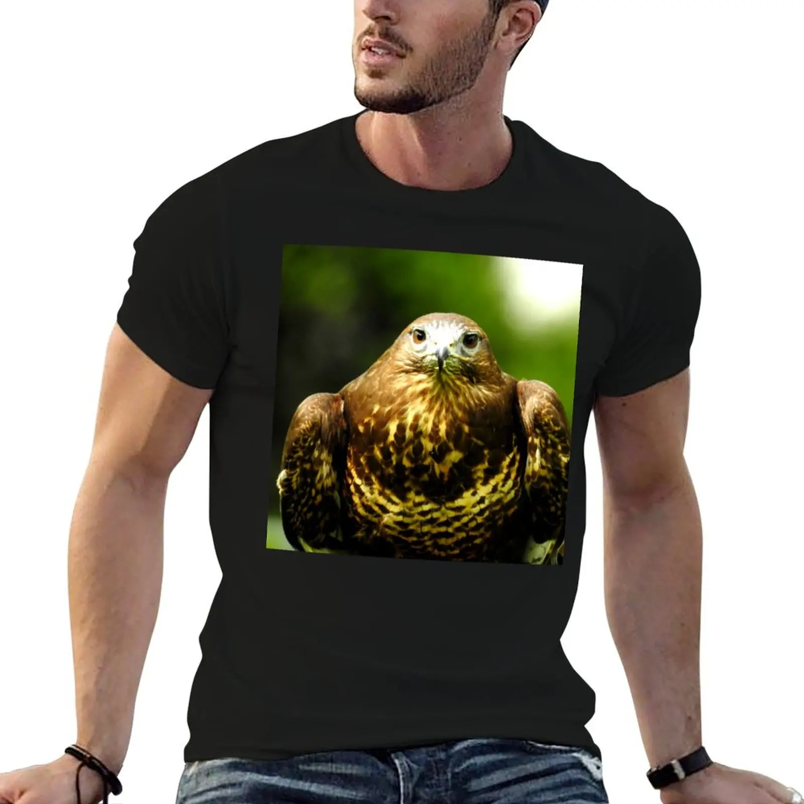 Locked-on Buzzard T-Shirt High Quality Durable T-Shirt