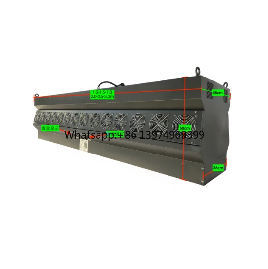 2 Meter 3D Holographic Fog Screen for Indoor Advertising Descending Projection 3D Holographic Advertising Projection Screen
