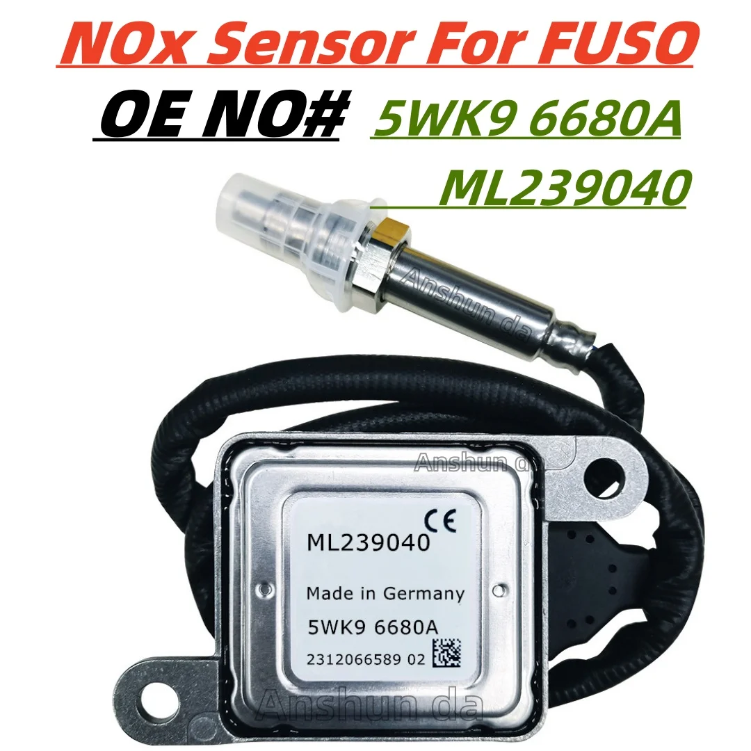 

ML239040 5WK9 6680A NOx Nitrogen Oxide Oxygen Sensor for Mitsubishi Fuso Truck Engine SCR Emission System OEM