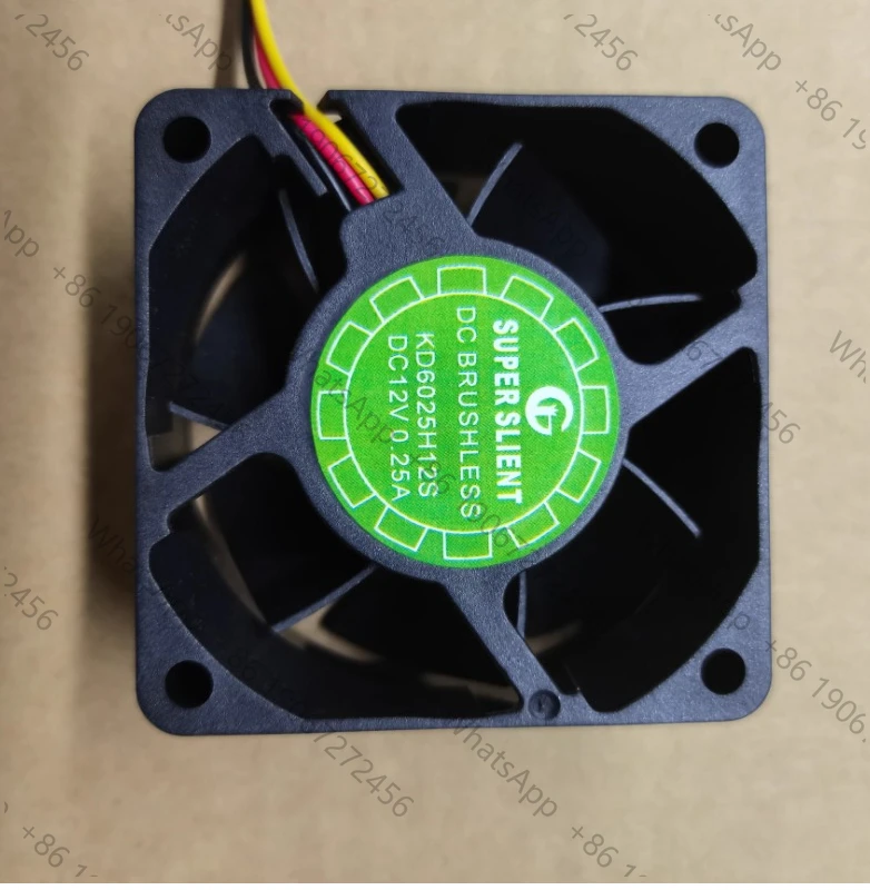 for industrial axial variable frequency cooling fan 60MM KD6025H12S DC12V0.25A6025