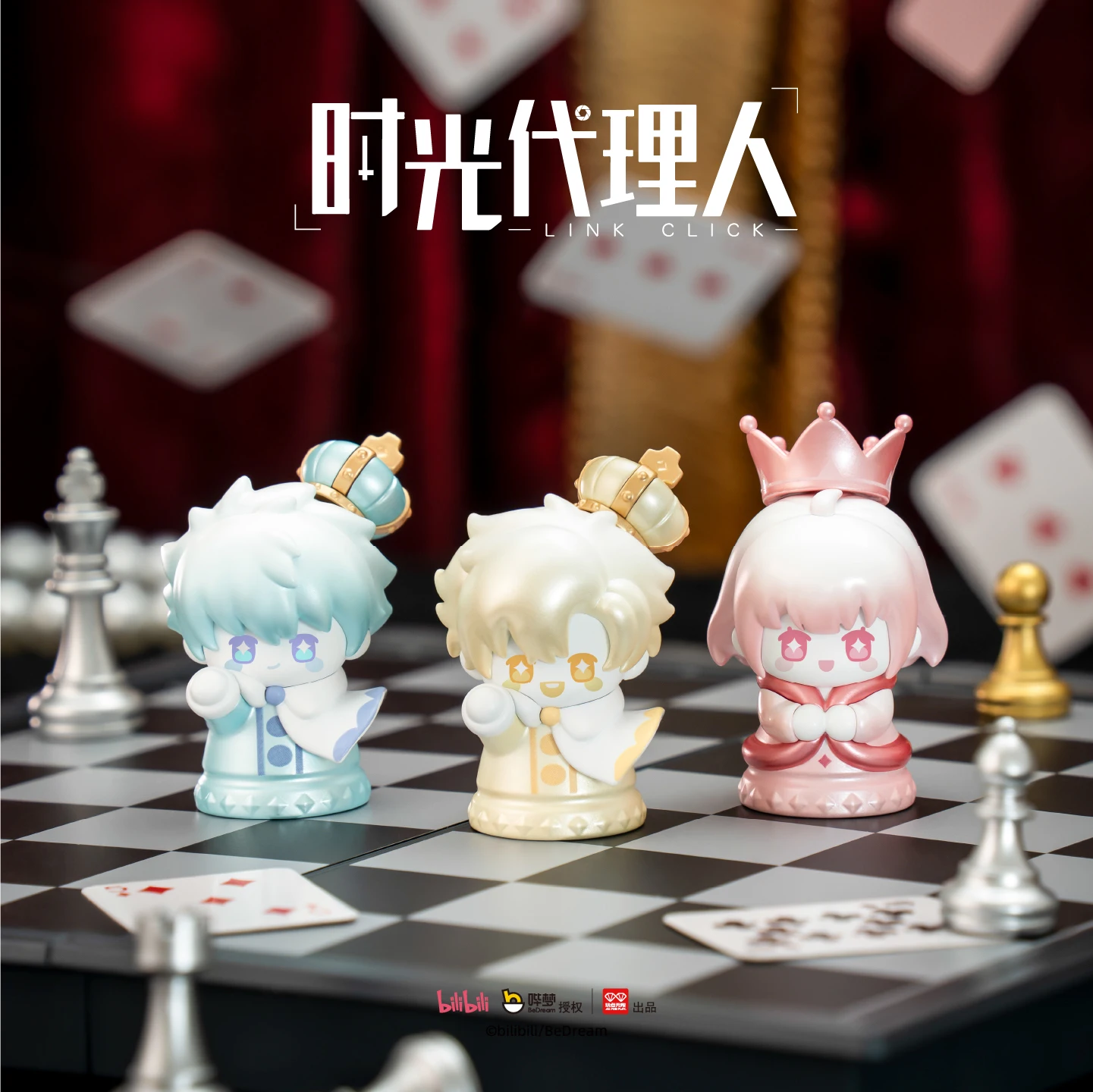 Hot Kawaii Model Gift Original Action Anime Figure Time Agent Chess Series Refers To The Puppet Trendy Play Handheld Ornament view 6