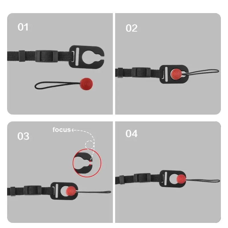 New Quick Release Connector Wrist Buckle Rope With Base for Camera Shoulder Strap SLR Sony Canon Nikon Fuji Pentax Accessories