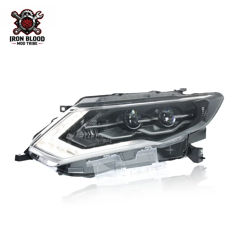 

Suitable for 2017-2020 Nissan X-TRAIL headlight assembly modification with high-end LED daytime running lights and turn signal l