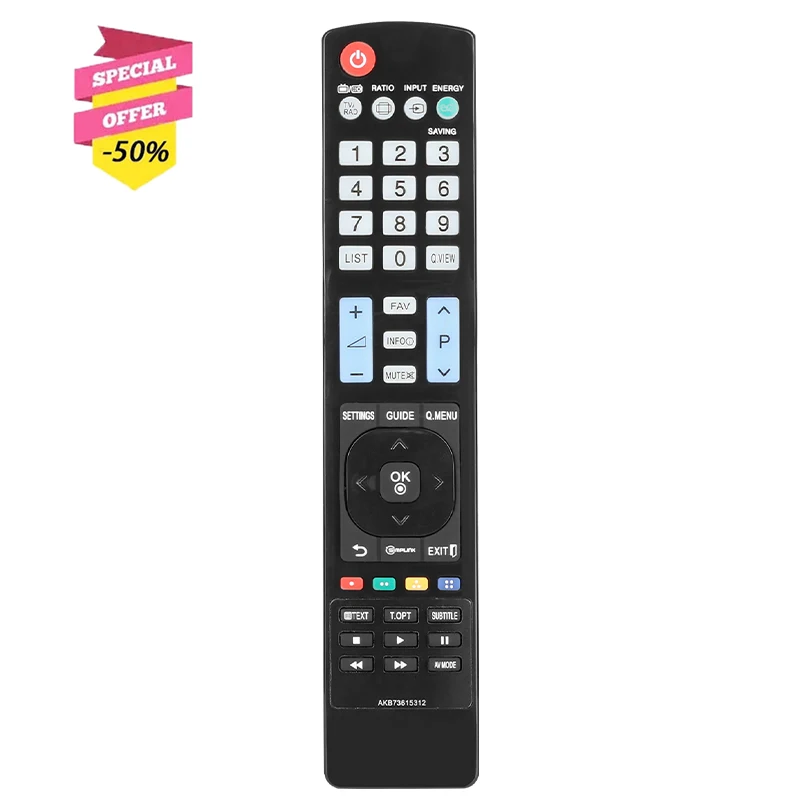 AKB73615312 Remote Control For LG TV 32LD350C 32LS570S 37LS570S 42LS5600 42LS5650 47LS4600 55LS5650 42PA4500 50PA4500 50PA4520