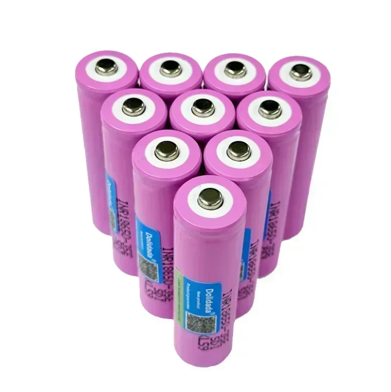 Free Shipping New Original 18650 3.7V 3500mAh 20A Discharge INR18650 35E 1-100PCS Lithium-ion Rechargeable Screwdriver Battery