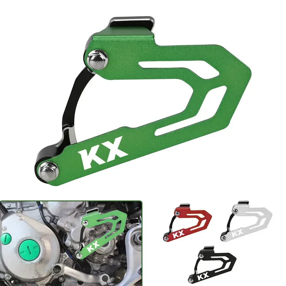 

For KAWASAKI KX250F KX250 KX450F KX 250 450 F Motorcycle Front Sprocket Guard Chain Case Saver with Cover Protector