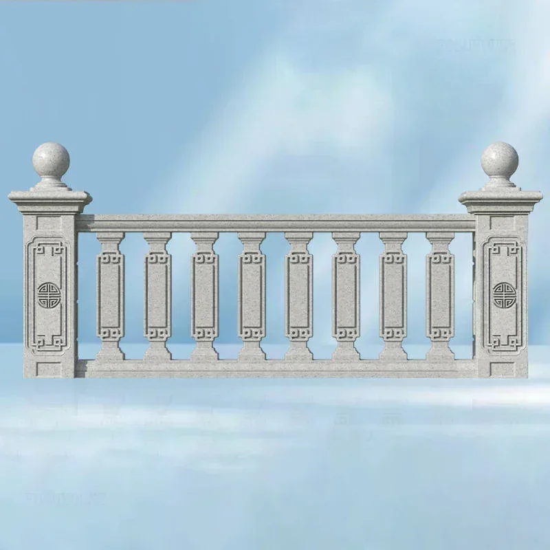 

New Chinese Style ABS Railing Mold for Rural Safe Thickening Cast-in-place Building Mold Convenient Cement Column Mold for Villa