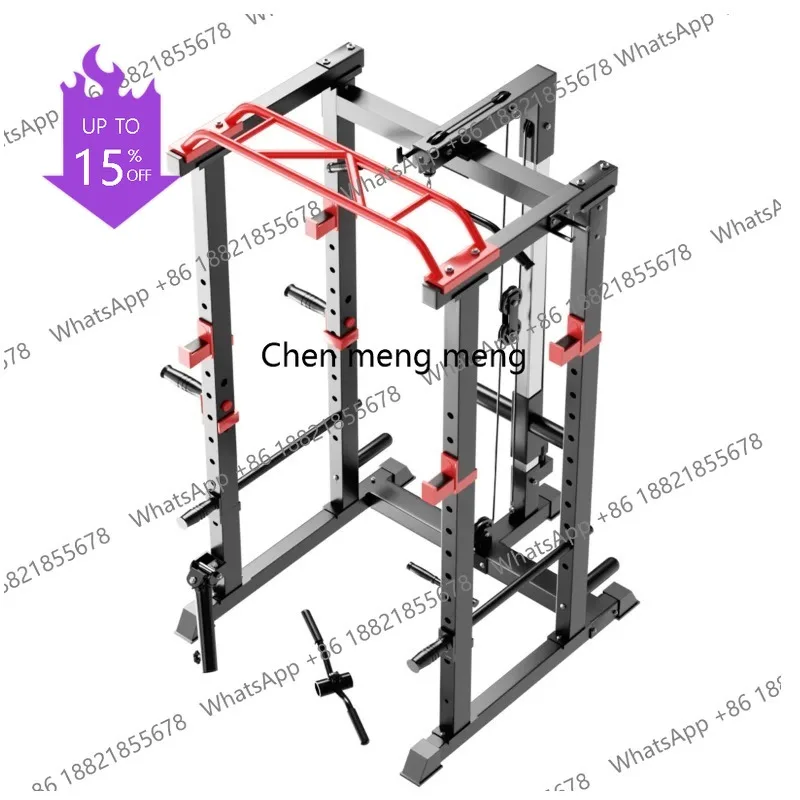 A49 Multi functional gantry frame, fitness barbell frame, bench press frame, comprehensive training equipment, squat frame