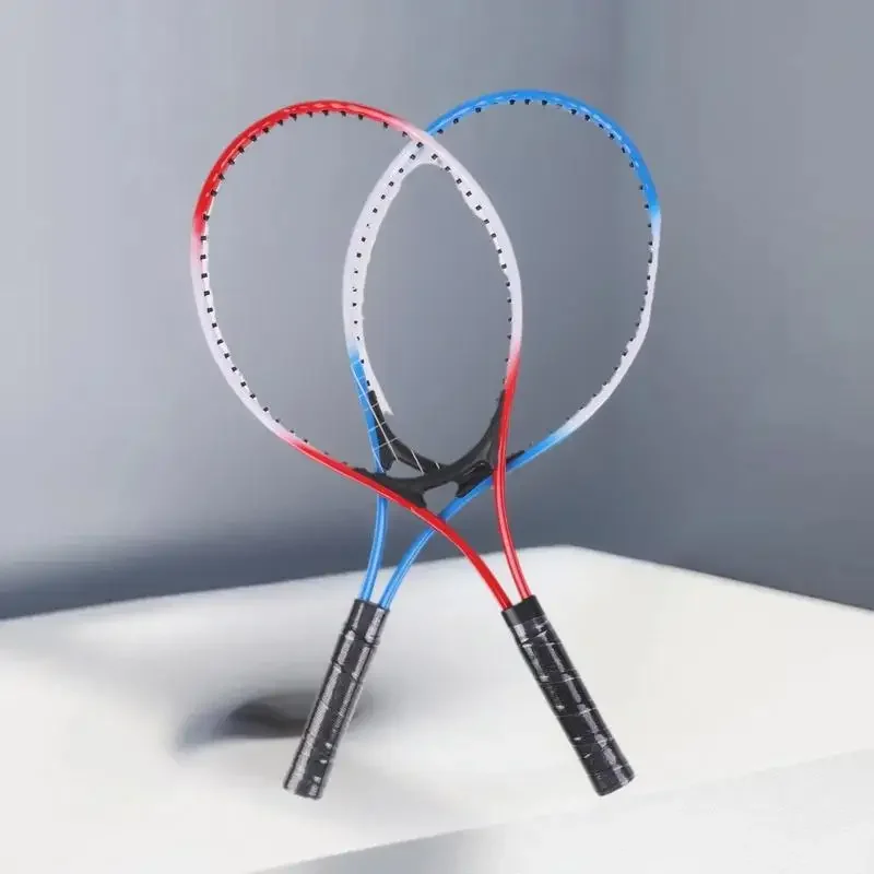 1 szt. Rakietka tenisowa o długości 21 cali dla początkujących dzieci w wieku 3-12 lat, idealna do gier sportowych na świeżym powietrzu.