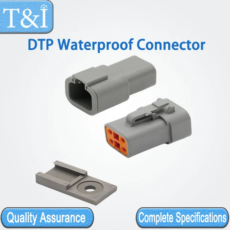 DTP04-2P DTP06-2S DTP04-4P DTP06-4S Deutsch Electronic Connection Aviation Automobile Waterproof Connector Male Female Terminal