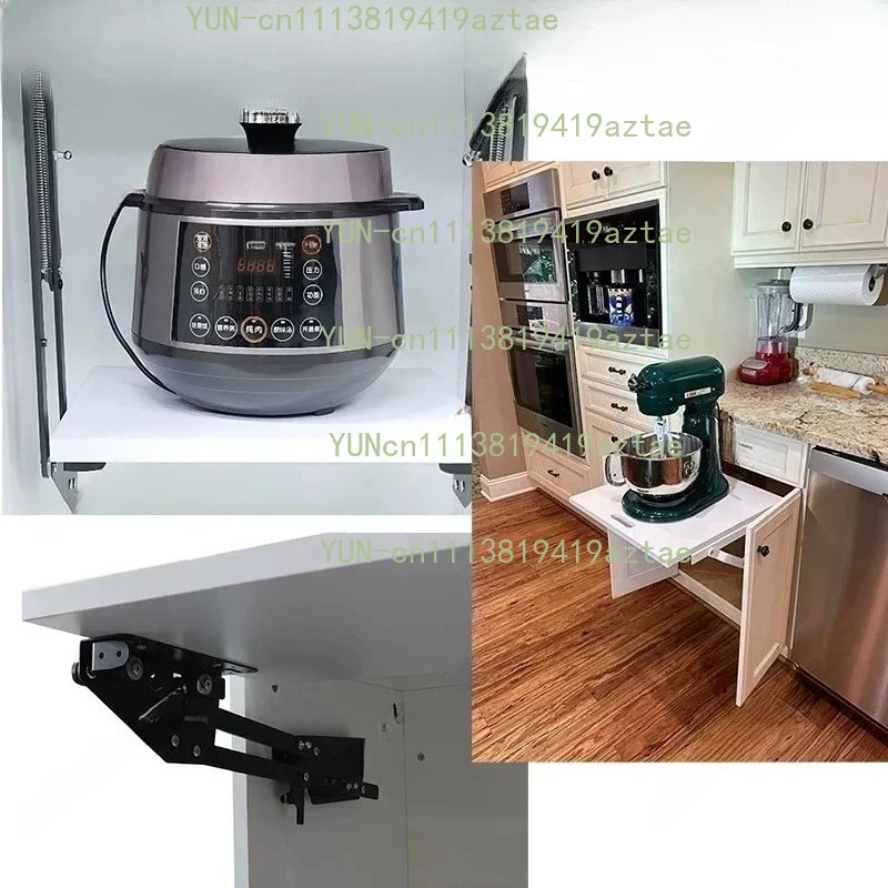 Cooking machine Lifting  Kitchen mixer Coffee machine Up and down lifter, hydraulic buffer countertop extension
