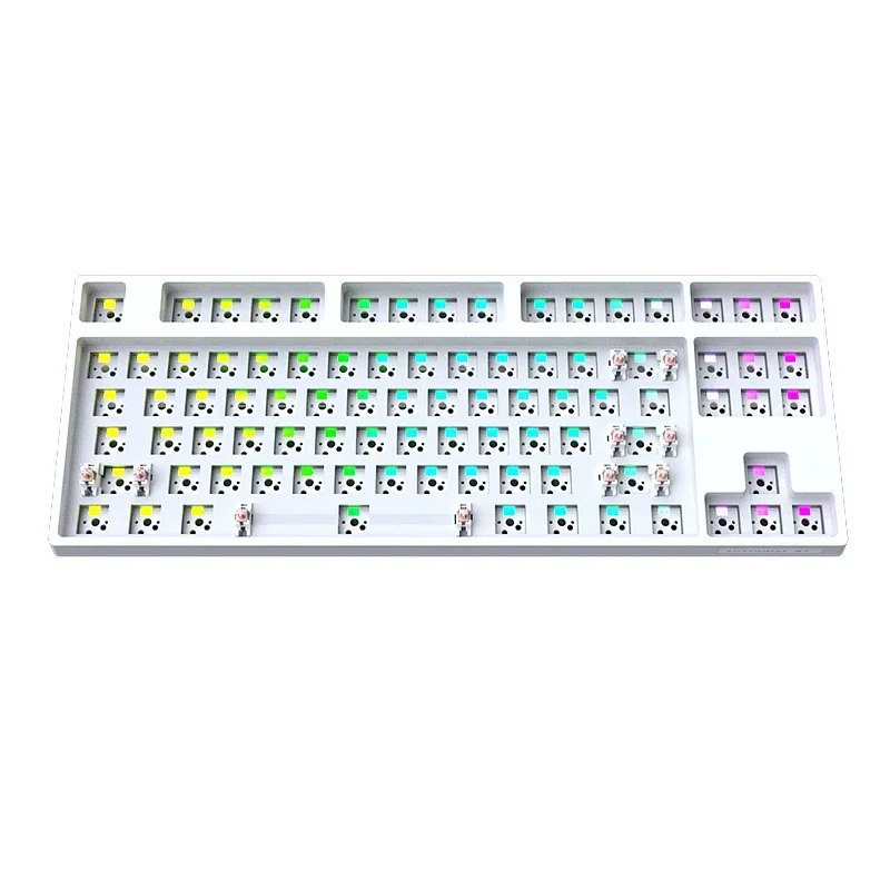 

New DK87 Mechanical Keyboard Kit RGB Single Mode Wired Custom DIY Hot Swap Gaming Mechanical Keyboard Bases Gamer Accessories