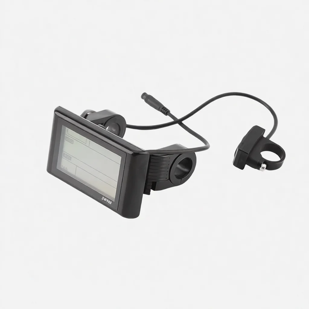 SW900 Large LCD Screen Meter For Electric Bike Scooter Speed Mileage Voltage Display Universal 24V 60V Dash Board Instrument