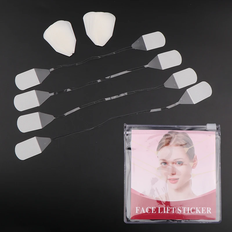 غير مرئية الوجه التخسيس الشريط إزالة التجاعيد ملصق الوجه ملصقات الرقبة العين رافع ملصق مكافحة الشيخوخة التصحيح شد الوجه الشريط #3