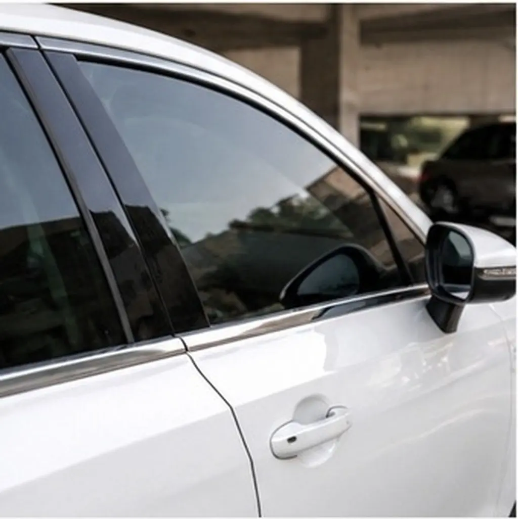 15M 15Mm Chrome Decorative Strip Car Door Guards Anti-Scratch Anti-Collision Noise Isolator Waterproof Car Door Cover Protection